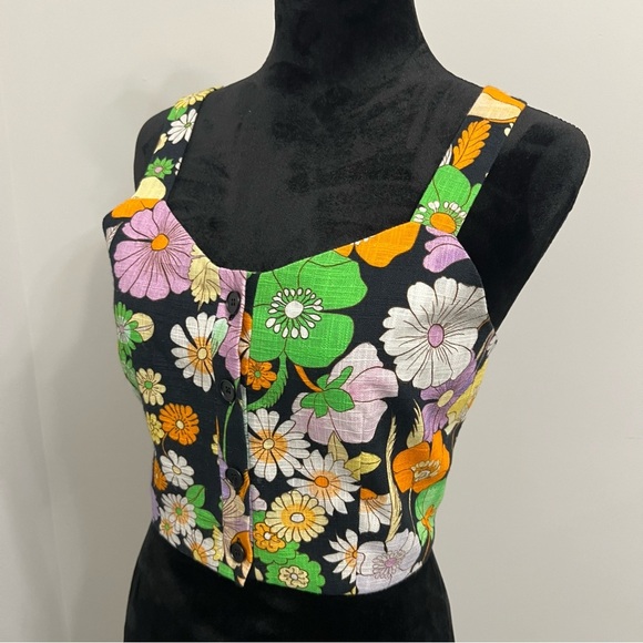 NWT Maje Floral Button-Up Top - M - Picture 6 of 13